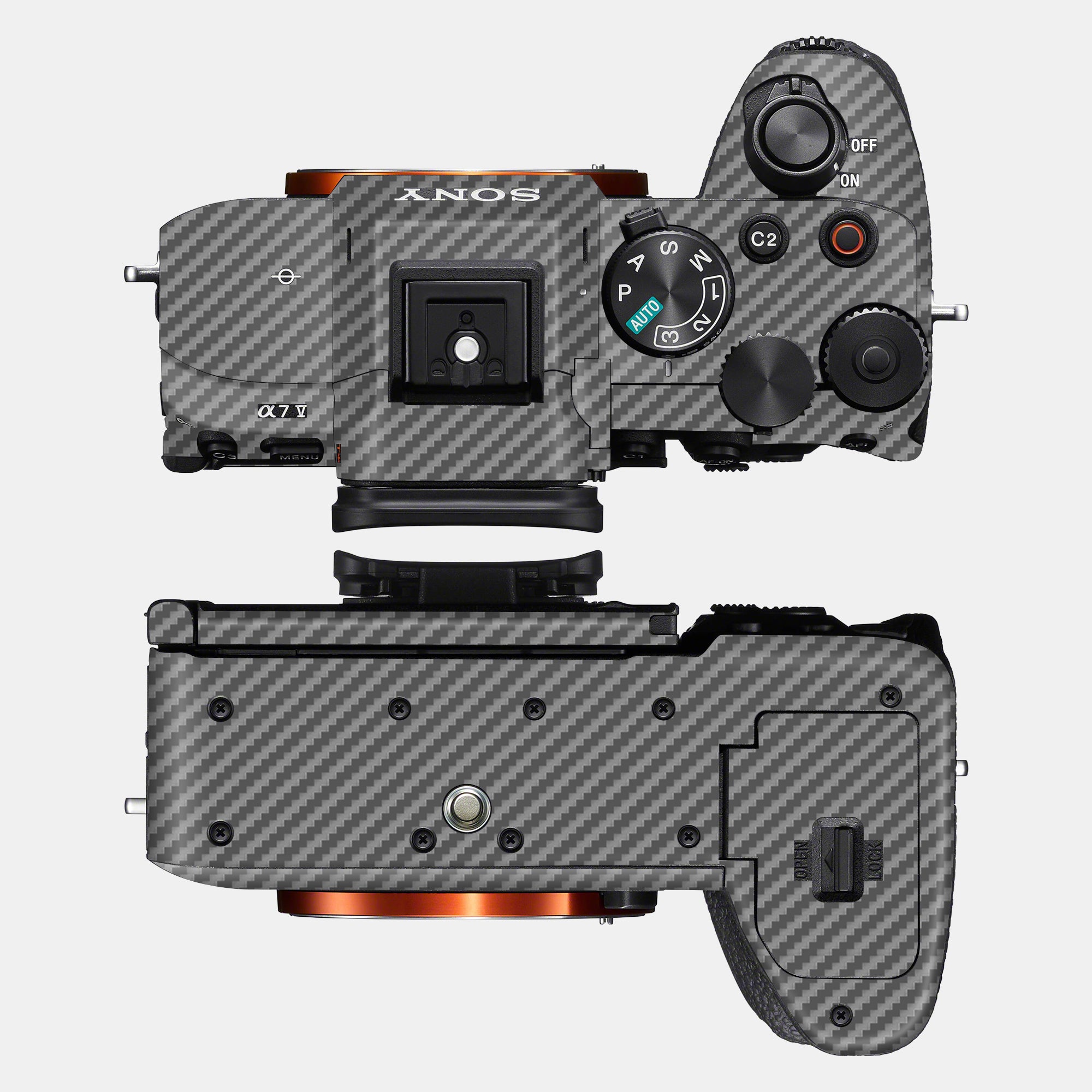 Carbon Fibre Grey Full Body