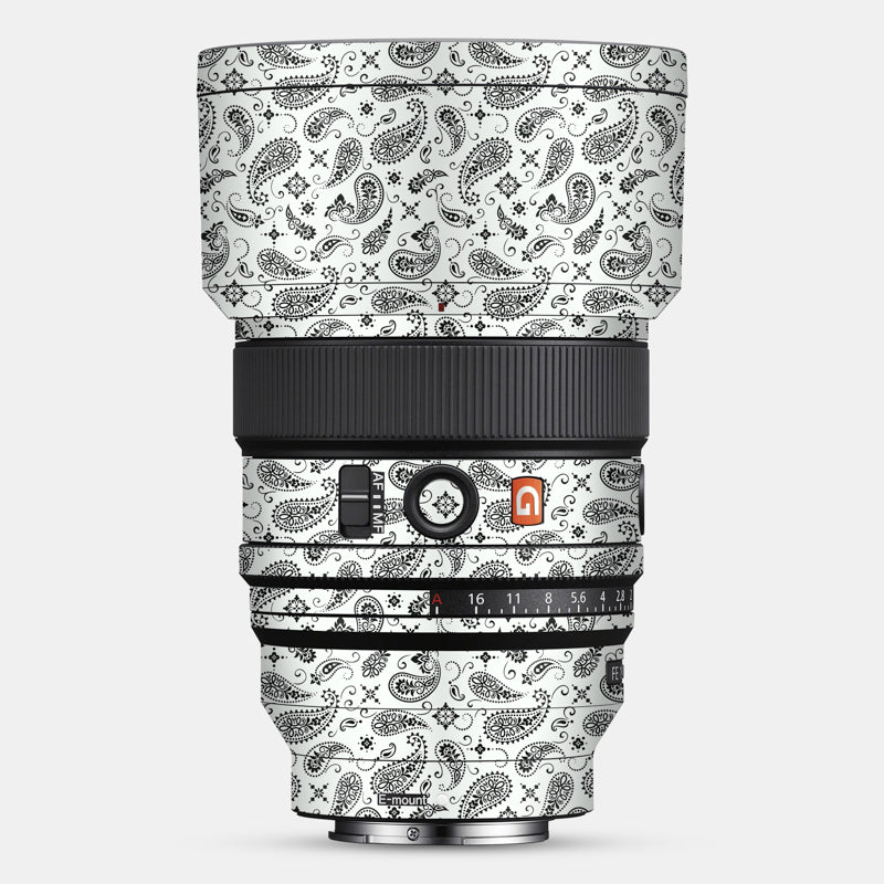 White Paisley Full Body