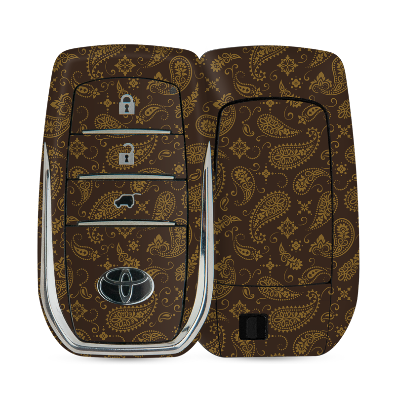 Brown Paisley Key-1
