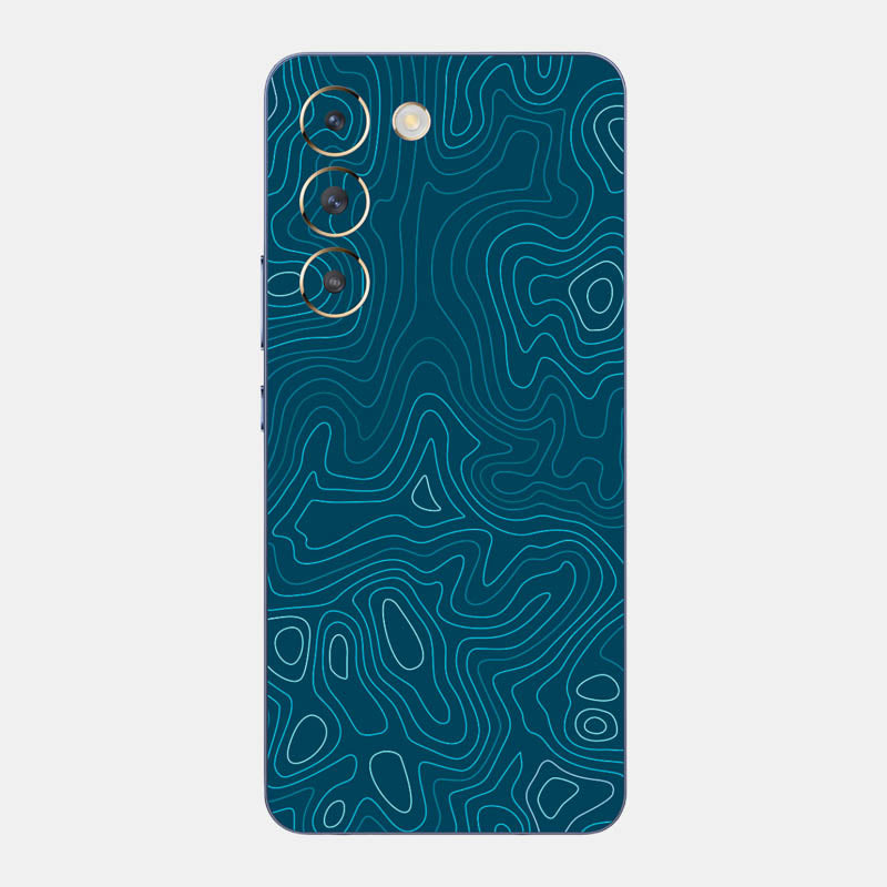 Aqua Glass Back