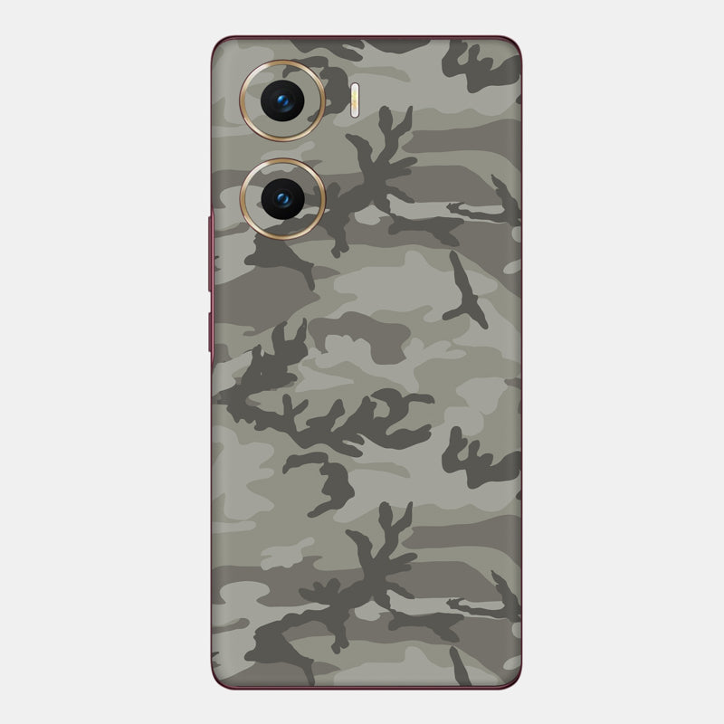 Dessert Camo Glass Back