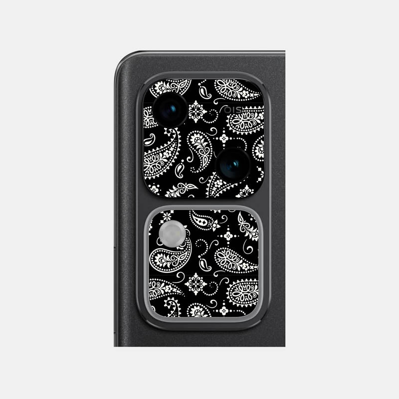 Black Paisley Pack of 2