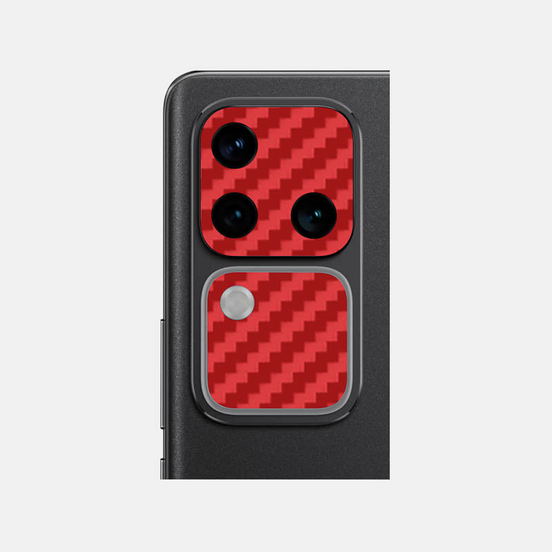 Carbon Fibre Red Pack of 2