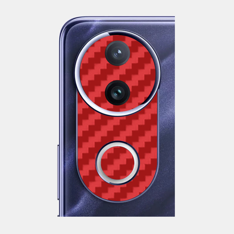 Carbon Fibre Red Pack of 2