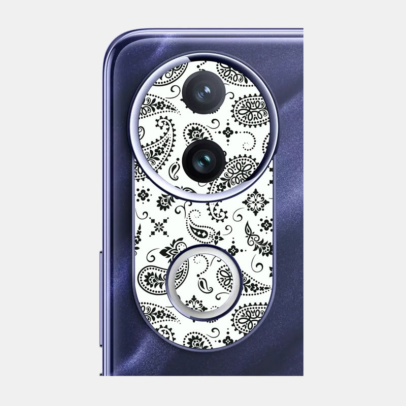 White Paisley Pack of 2