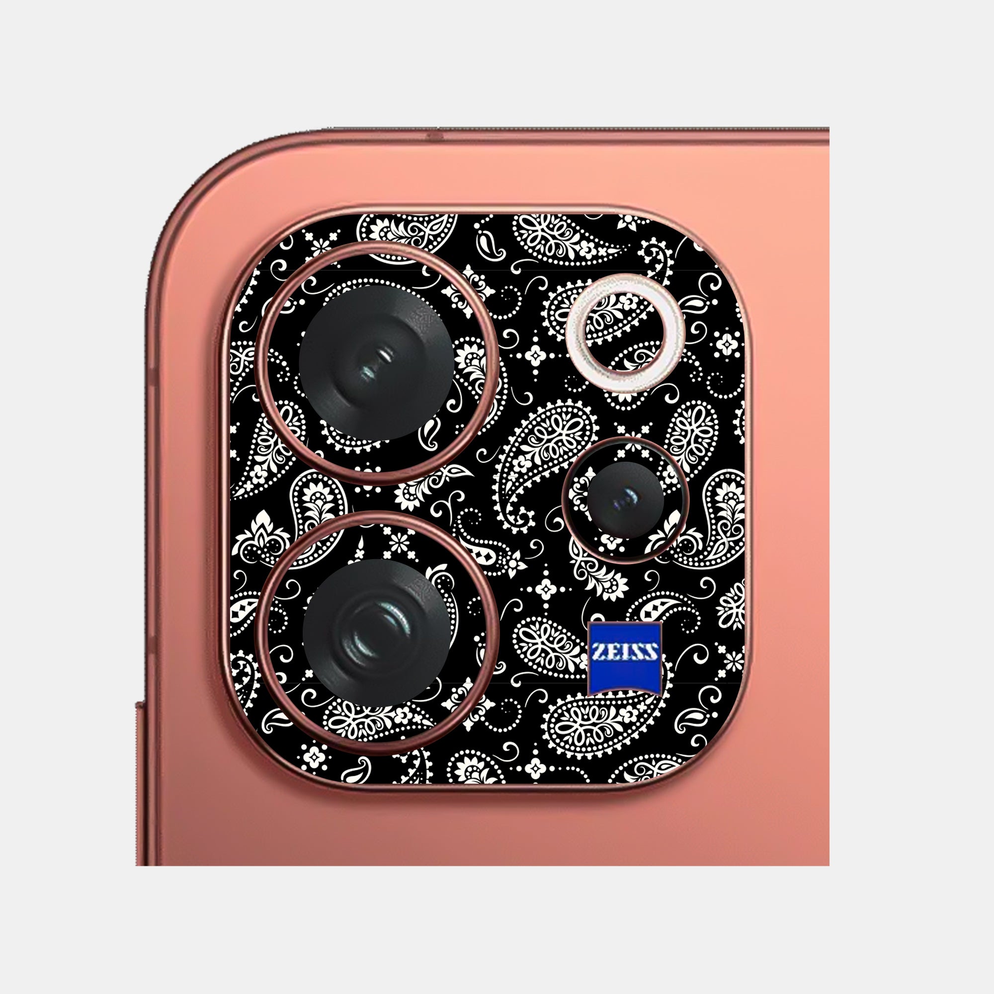 Black Paisley Pack of 2