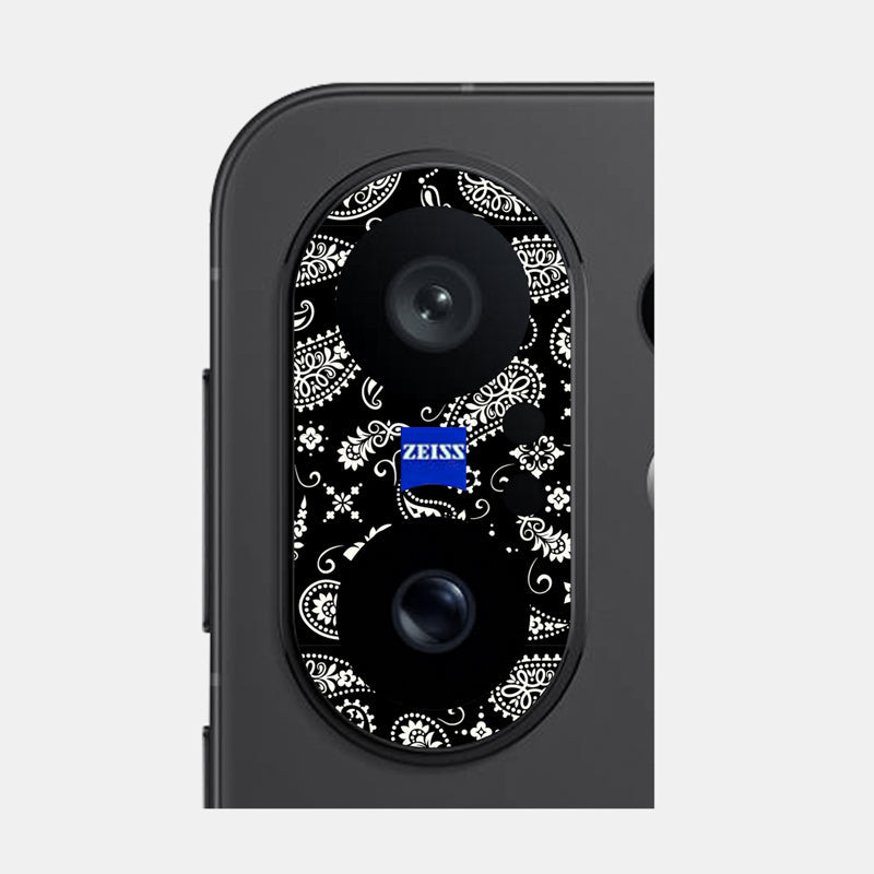 Black Paisley Pack of 2