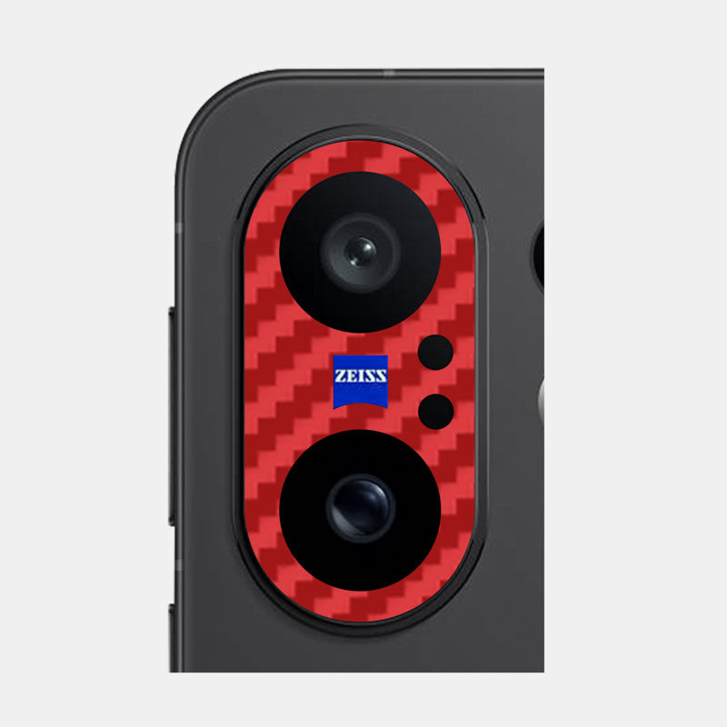 Carbon Fibre Red Pack of 2