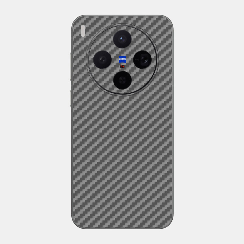 Carbon Fibre Grey Glass Back