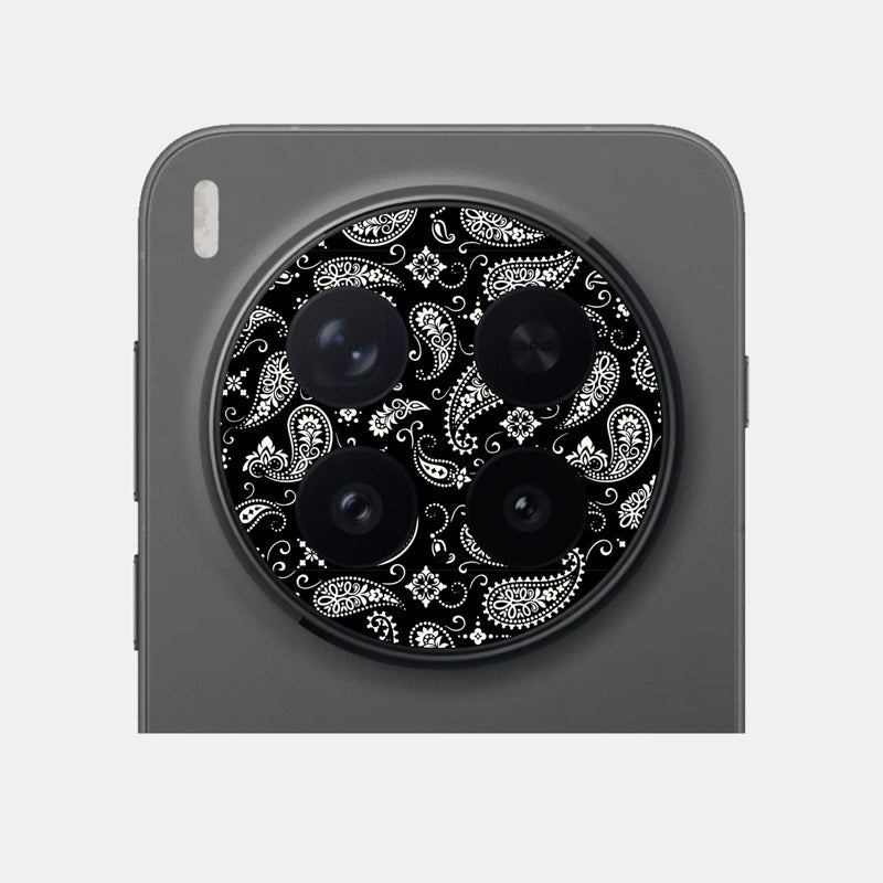 Black Paisley Pack of 2