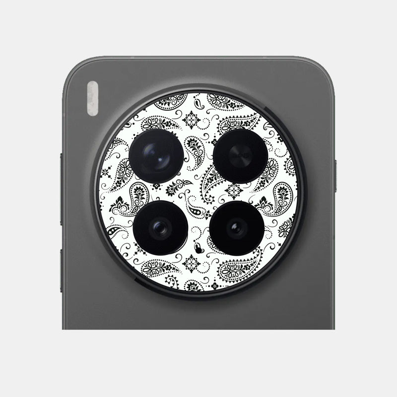 White Paisley Pack of 2