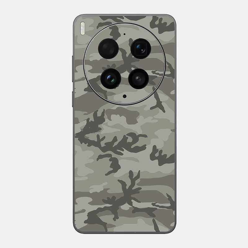 Dessert Camo Glass Back