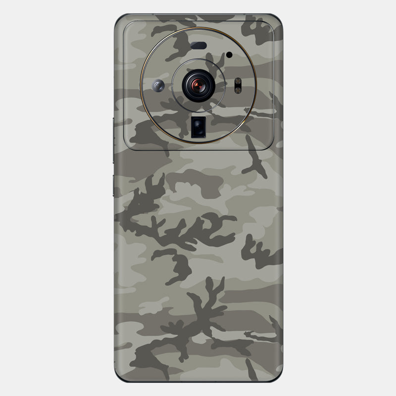 Dessert Camo Glass Back
