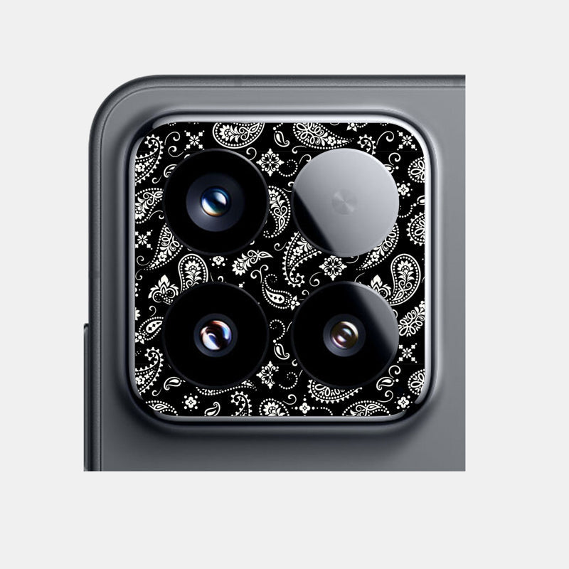 Black Paisley Pack of 2