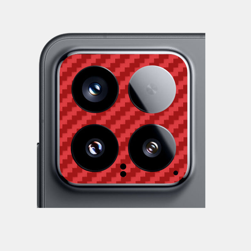 Carbon Fibre Red Pack of 2