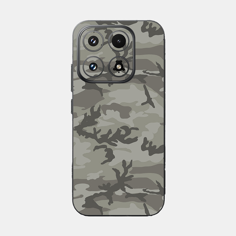 Dessert Camo Glass Back