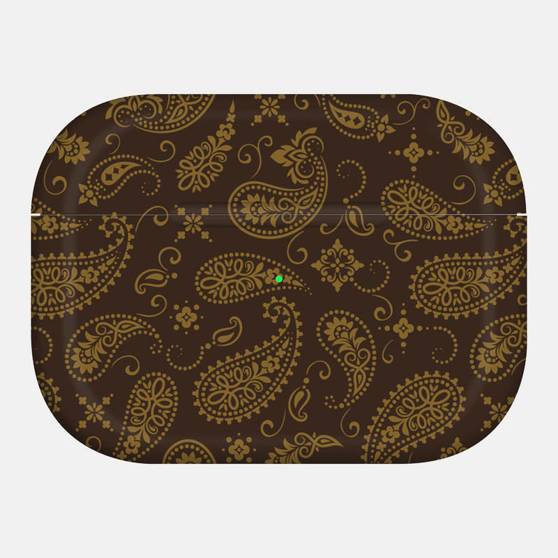 Brown Paisley Full Body