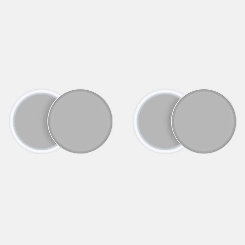 Grey Pack of 2