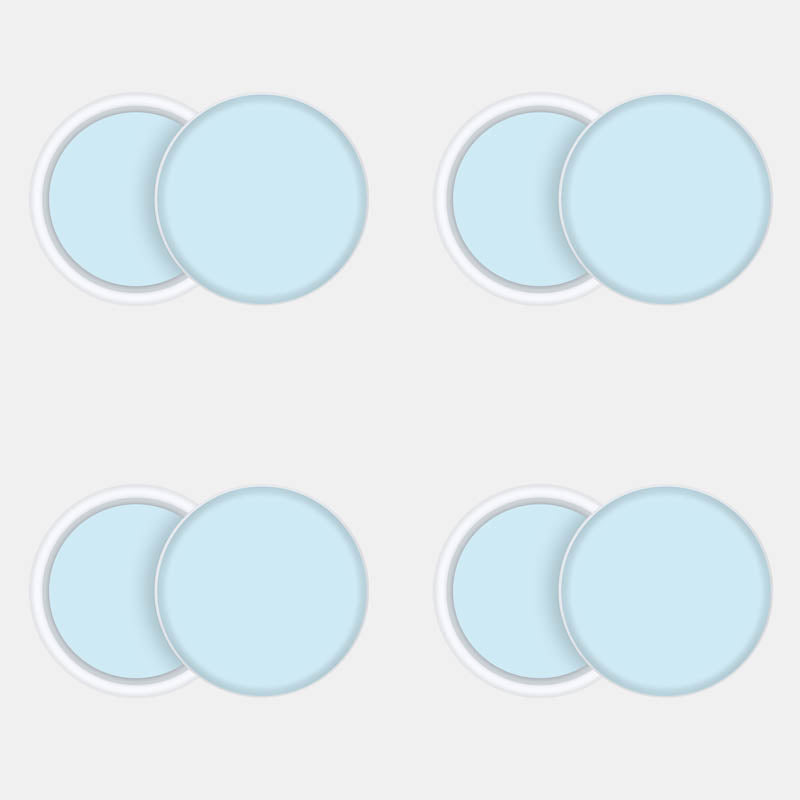Blue Pack of 4