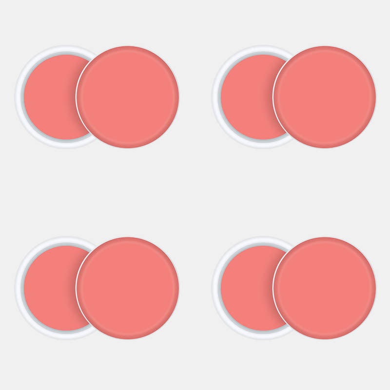 Red Pack of 4