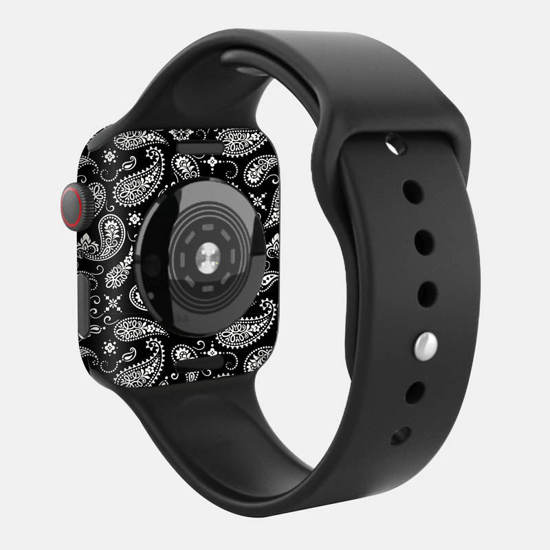 Black Paisley Full Body