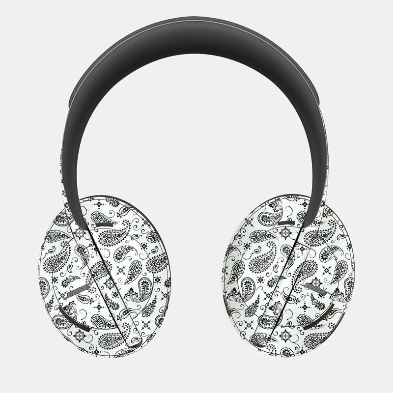 White Paisley Full Body