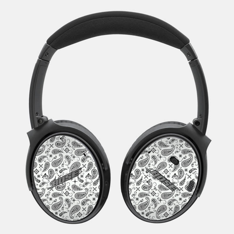 White Paisley Full Body