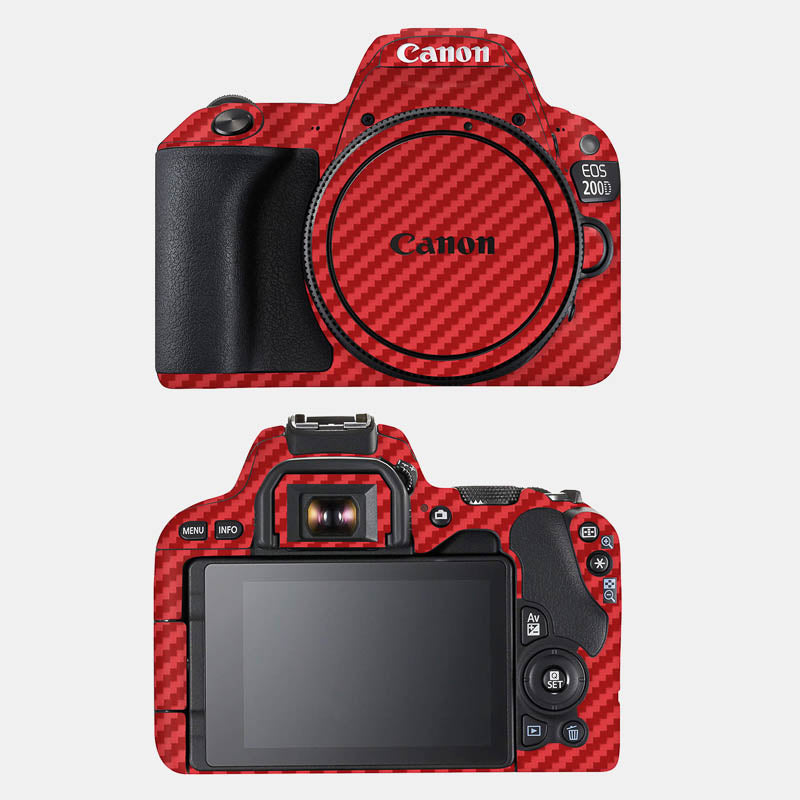 Carbon Fibre Red Full Body