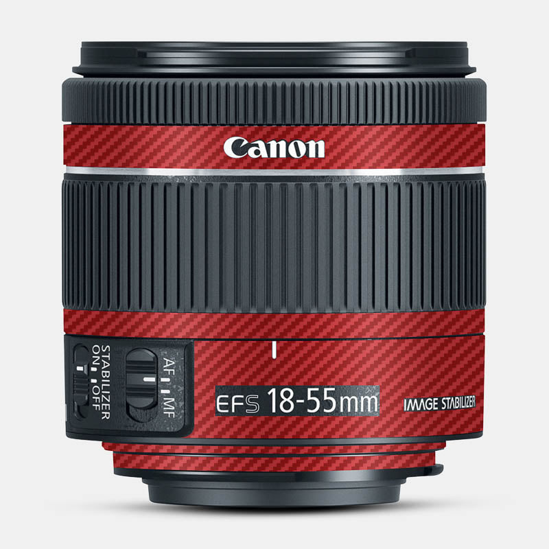 Carbon Fibre Red Full Body