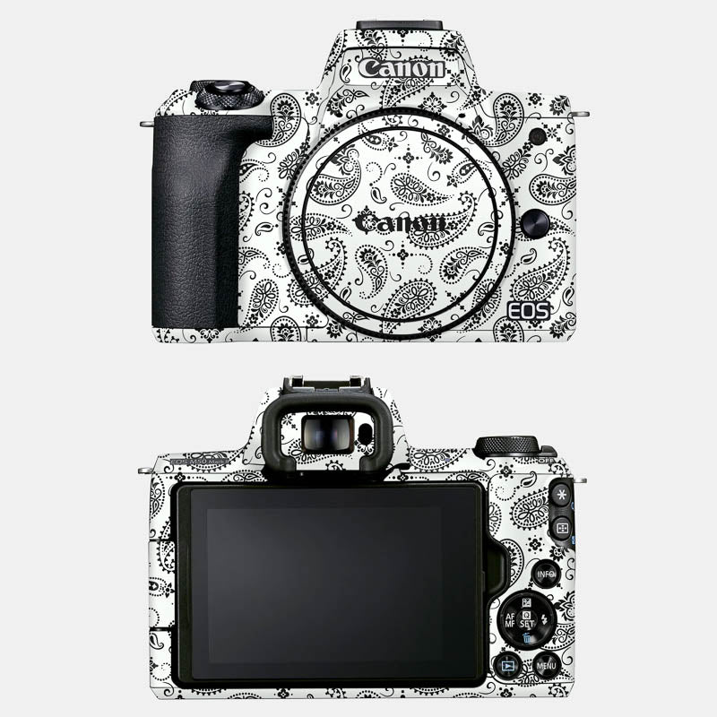 White Paisley Full Body