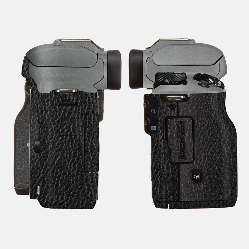 Retro Black Leather Full Body