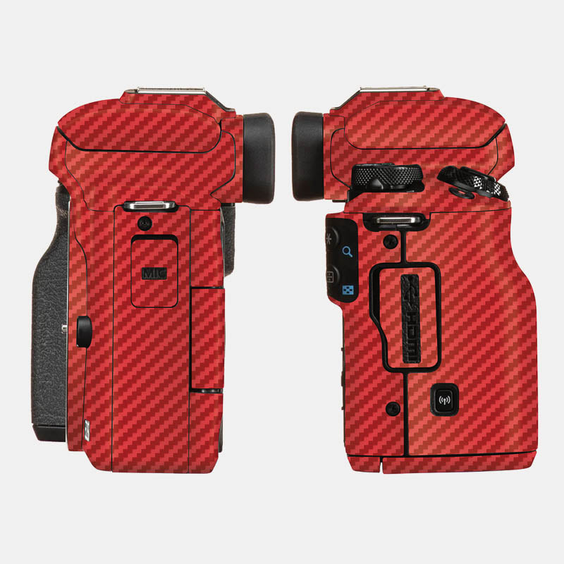 Carbon Fibre Red Full Body