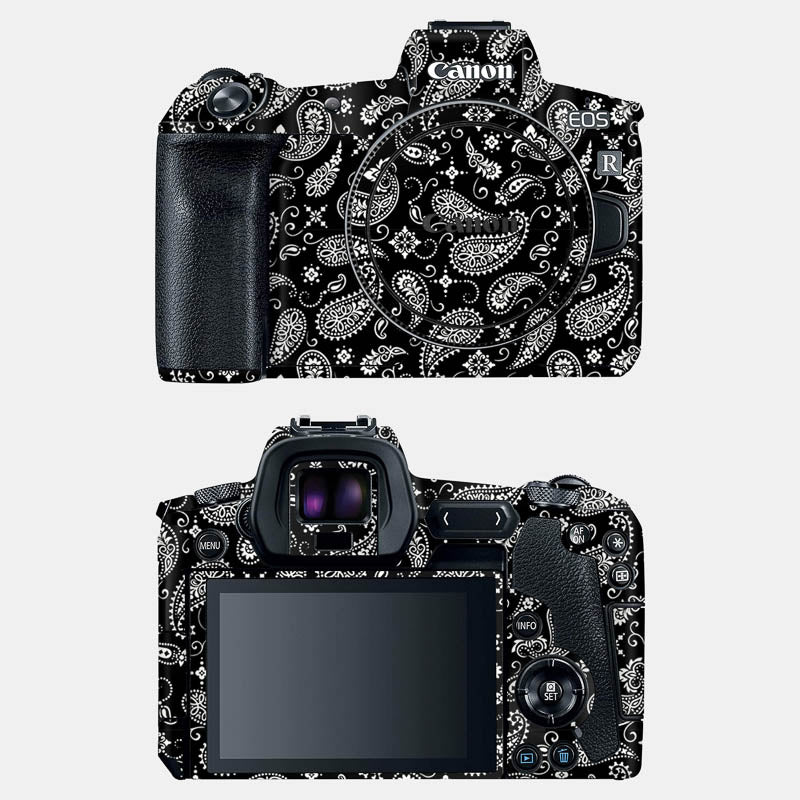 Black Paisley Full Body