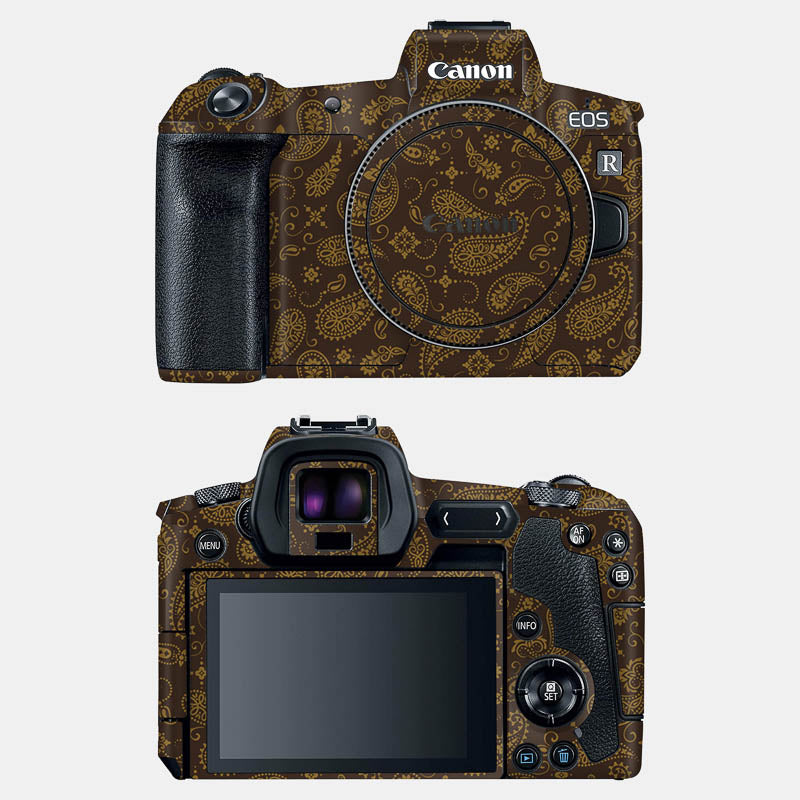 Brown Paisley Full Body