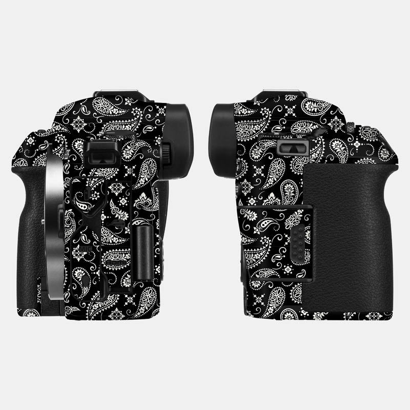 Black Paisley Full Body