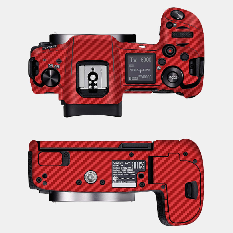 Carbon Fibre Red Full Body