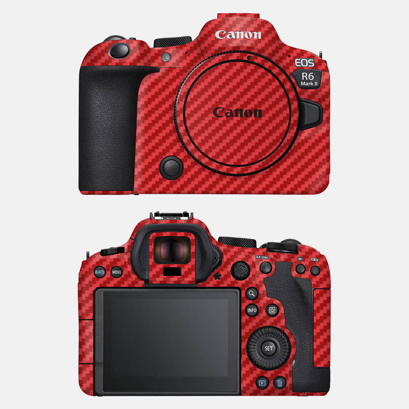 Carbon Fibre Red Full Body