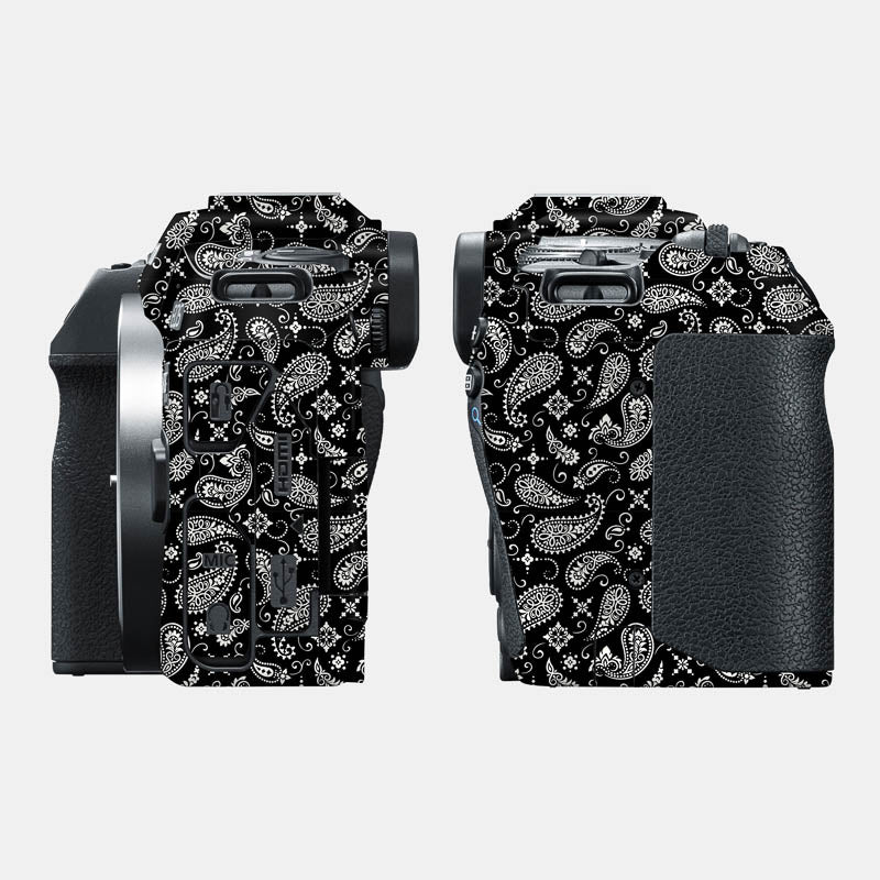 Black Paisley Full Body