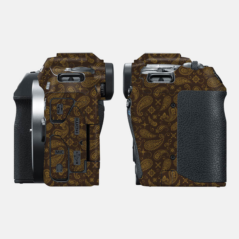 Brown Paisley Full Body