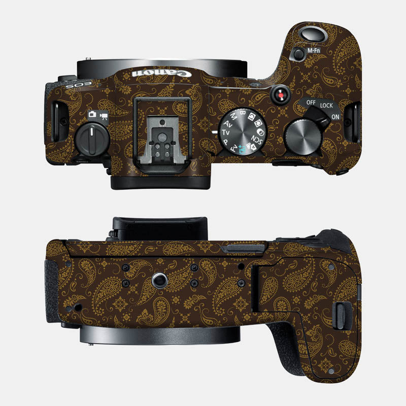 Brown Paisley Full Body