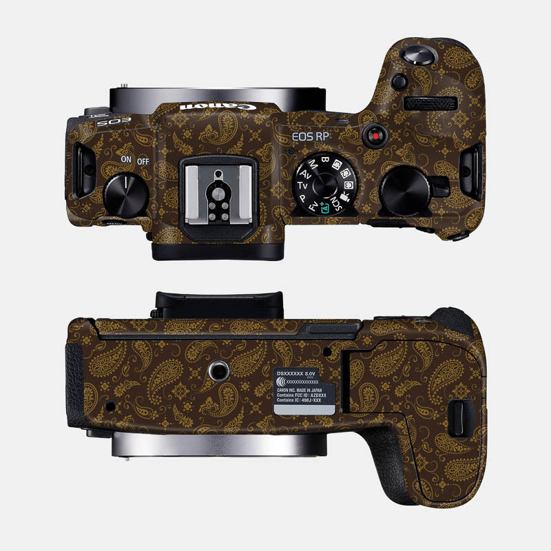 Brown Paisley Full Body