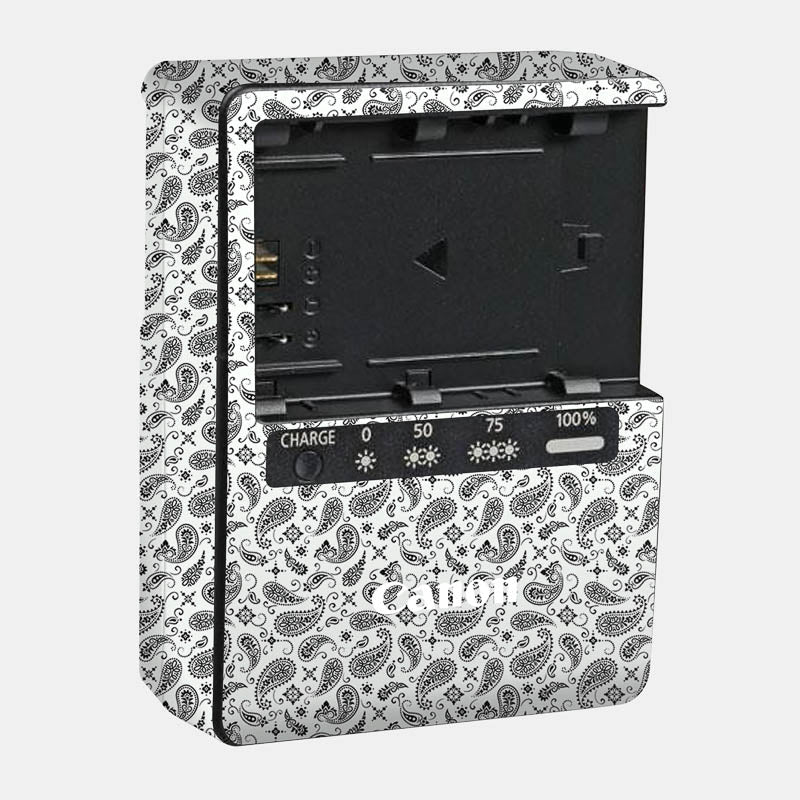 White Paisley Full Body