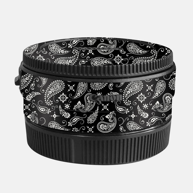 Black Paisley Full Body