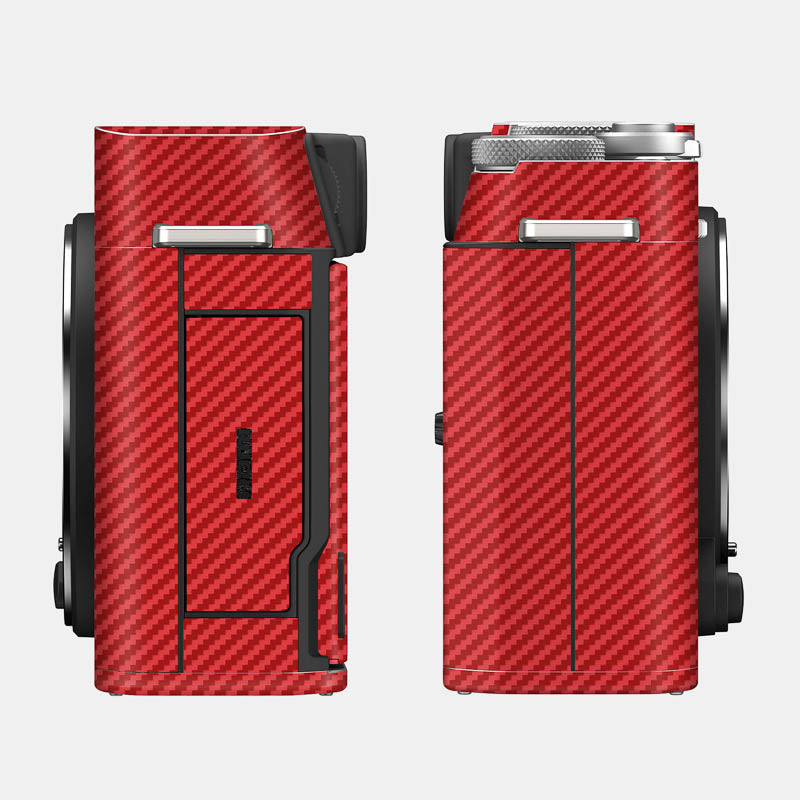 Carbon Fibre Red Full Body