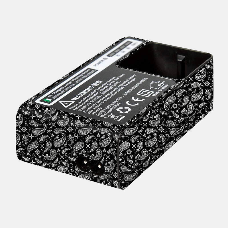 Black Paisley Full Body