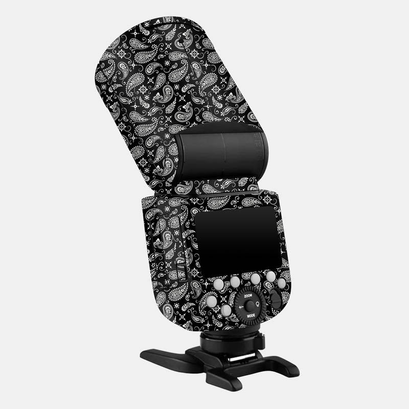 Black Paisley Full Body