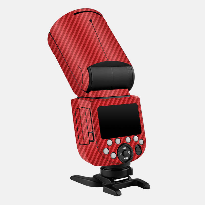 Carbon Fibre Red Full Body