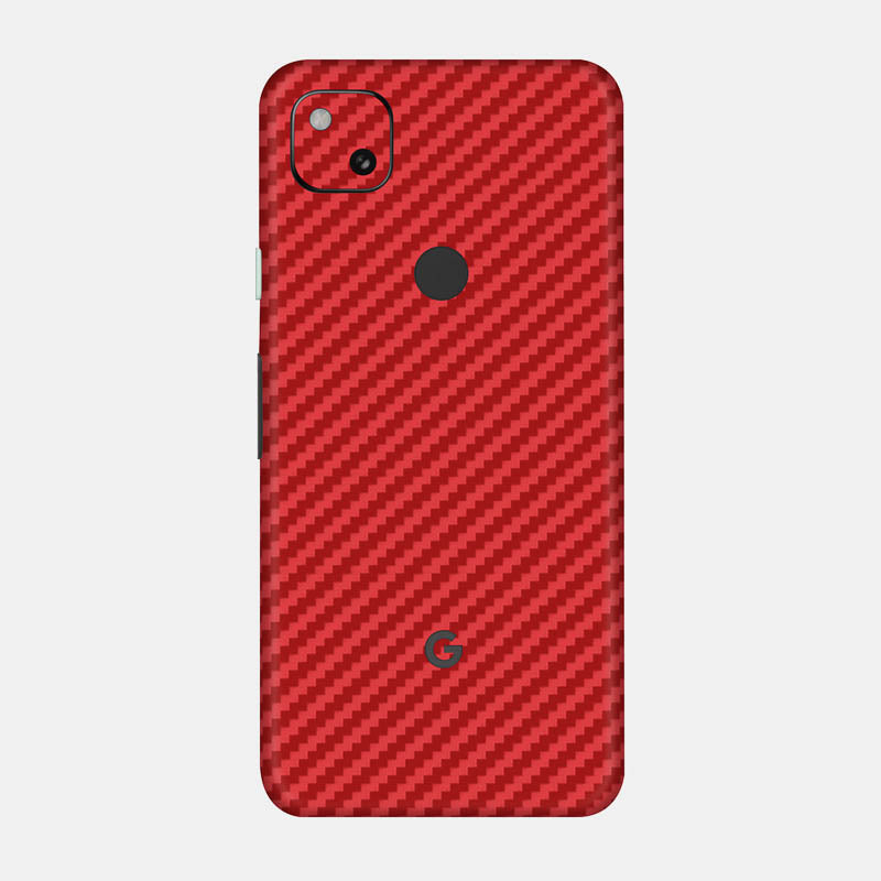 Carbon Fibre Red Full Back