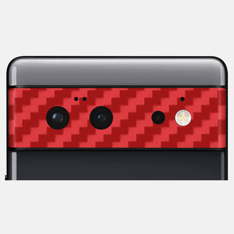 Carbon Fibre Red Pack of 2