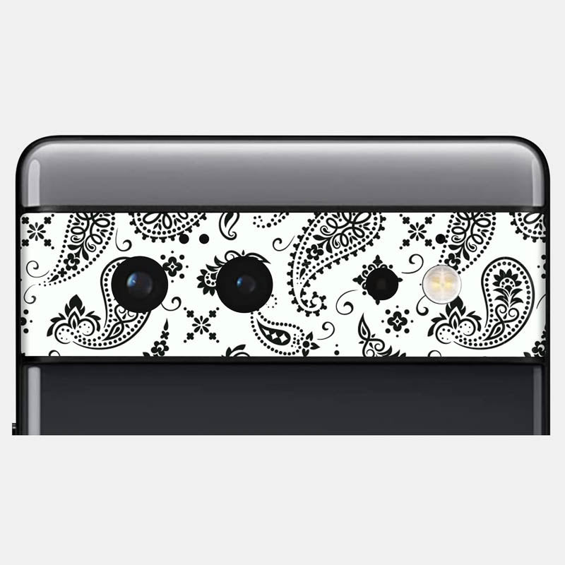 White Paisley Pack of 2